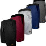 Kit 5 Bermudas Moletom MAsculino Ducam Academia