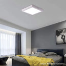 Plafon Led Sobrepor Quadrado Iluminação Clara e Eficiente Kit 5 Painéis