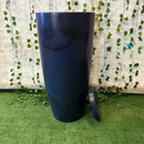 Vaso Decorativo Grande Cone em Polietileno Azul