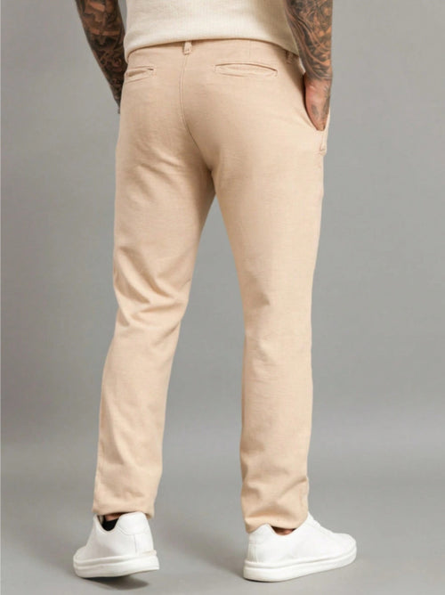 Calça Esporte Fino Masculina Casual Com Linho