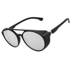 Óculos de Sol Steampunk Alok Premium Floripa UV400 Estilo Retrô Soldador Unissex