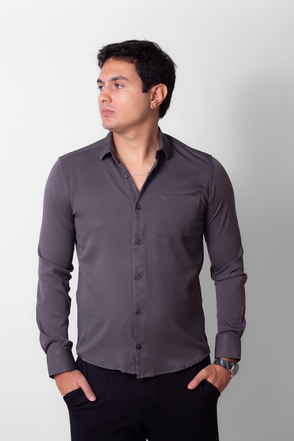 Camisa Manga Longa Masculino