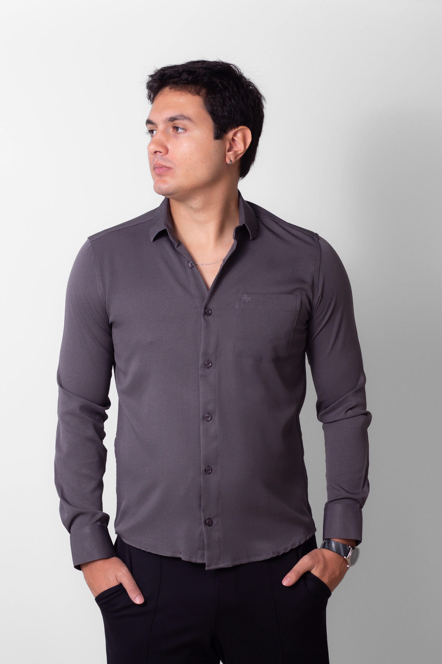 Camisa Manga Longa Masculino