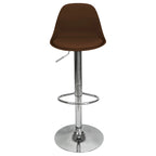 Kit 2 Banquetas Giratória Regulável Base Giratória Cromada