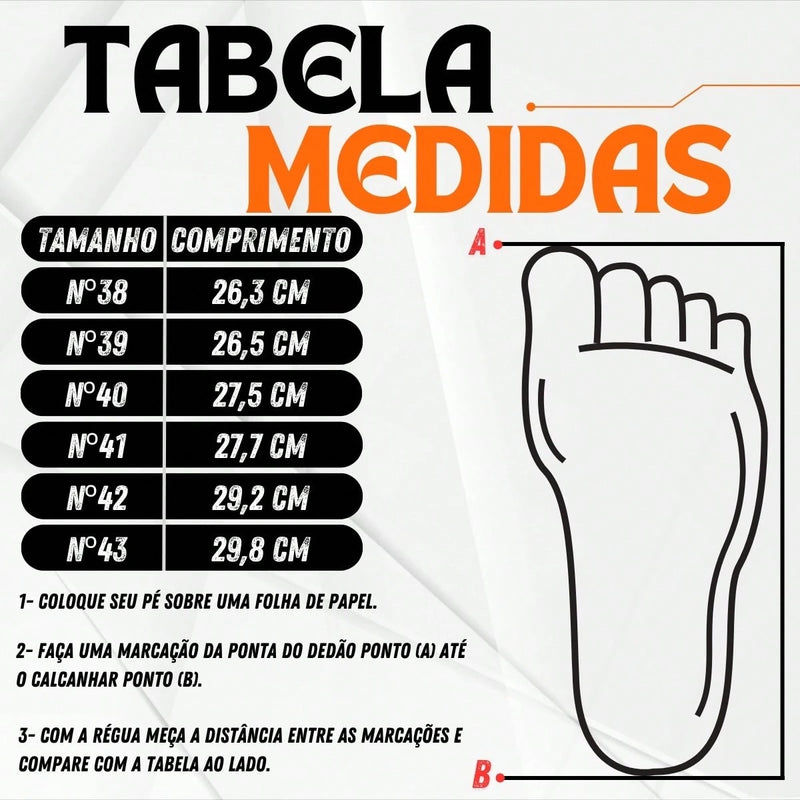 Tênis Masculino Casual em Couro Sintético Polo