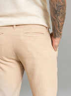 Calça Esporte Fino Masculina Casual Com Linho