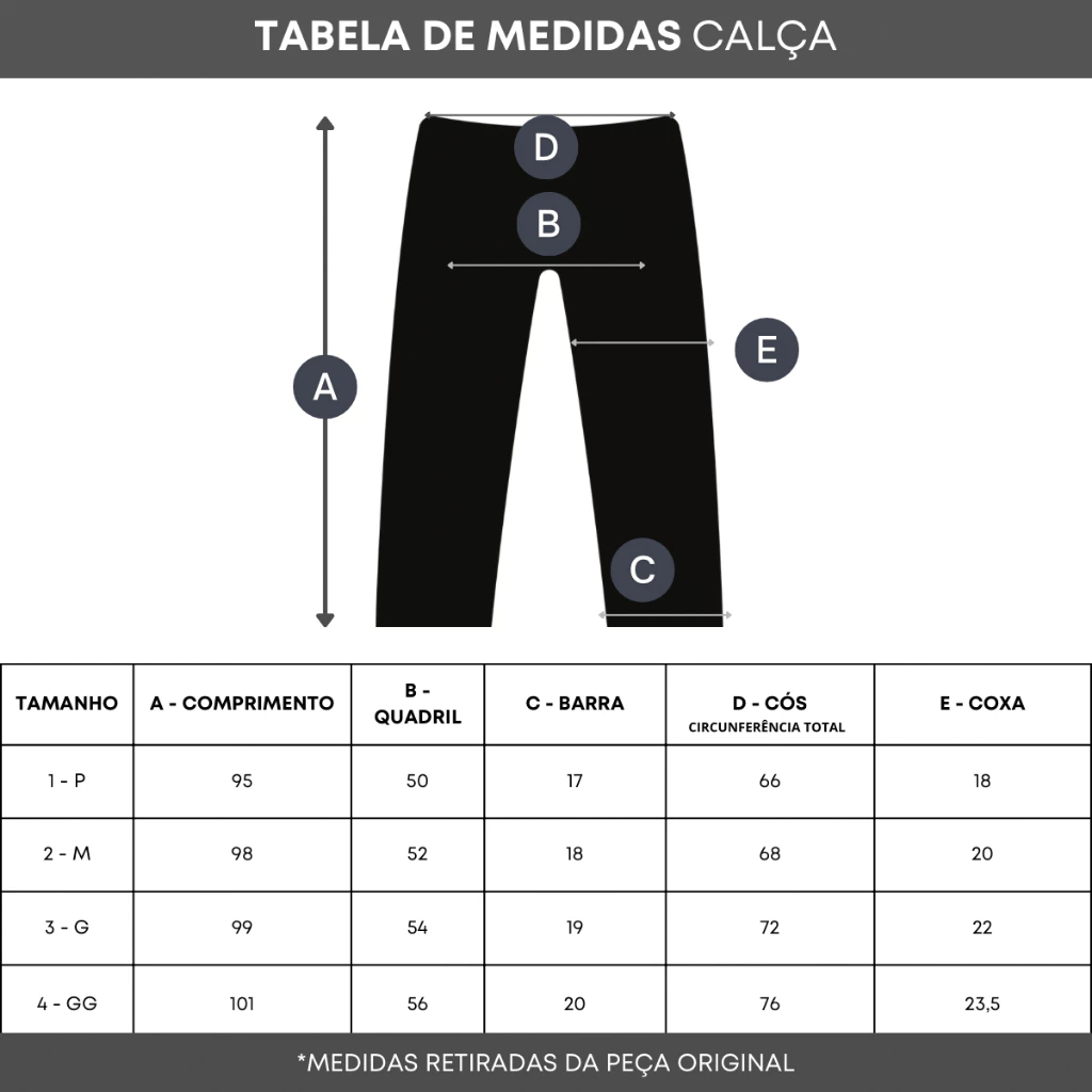 Calça Malha Diagonal