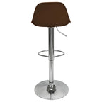 Kit 2 Banquetas Giratória Regulável Base Giratória Cromada