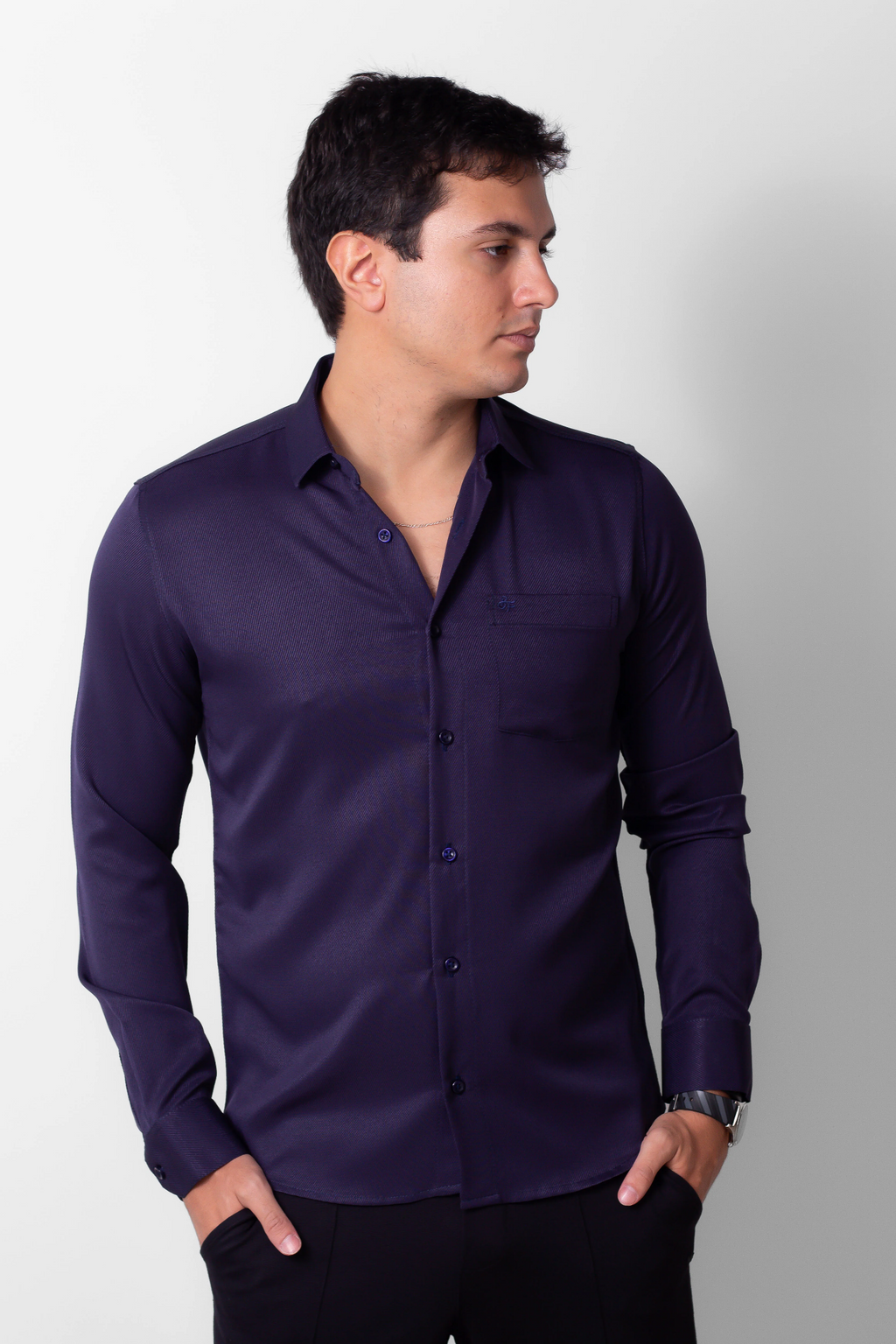 Camisa Manga Longa Masculino