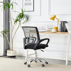 Cadeira de Escritório Secretária Giratória oferece conforto e funcionalidade para ambientes profissionais.