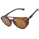 Óculos de Sol Steampunk Alok Premium Floripa UV400 Estilo Retrô Soldador Unissex