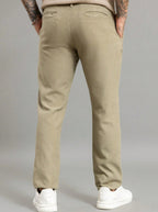 Calça Esporte Fino Masculina Casual Com Linho