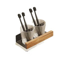 A Prateleira Punch-Free de Madeira Maciça com Alumínio combina resistência e design sofisticado, oferecendo uma solução prática para organização sem a necessidade de perfurações na parede. Fabricada com madeira maciça de alta qualidade e estrutura em alumínio, garante durabilidade e estabilidade, ideal para ambientes que exigem funcionalidade aliada à estética refinada. Fácil de instalar, é perfeita para otimizar espaços com segurança e elegância.