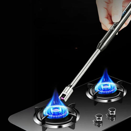 Acendedor Elétrico Recarregável Fire Pro, é um acendedor elétrico recarregável que oferece praticidade e eficiência na ignição de chamas. Com design moderno e bateria de longa duração, elimina a necessidade de gás ou fósforos, garantindo segurança e economia. Ideal para uso em churrasqueiras, fogões e lareiras, proporciona acendimento rápido e confiável em qualquer ambiente.