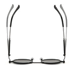 Adote o visual ousado com estes óculos de sol retro estilo punk: armação metálica redonda colorida, lentes acrílicas com proteção UV400 — perfeito para mulheres que querem estilo e proteção ao ar livre