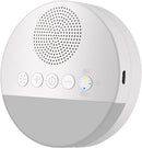 Aparelho de Som Ruído, Este aparelho de som com ruído branco e luz de respiração oferece uma solução eficaz para promover noites tranquilas e melhorar a concentração durante o dia. Com seis opções de sons suaves — chuva, floresta, ondas, fluxo, canção de ninar e ruído branco —, cria um ambiente propício para relaxamento, sono e foco em atividades como trabalho e estudo. Inspirado no som do útero materno, é especialmente indicado para acalmar bebês chorosos, proporcionando maior conforto e descanso. Também é