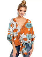 Blusa Feminina Gola V Ellie