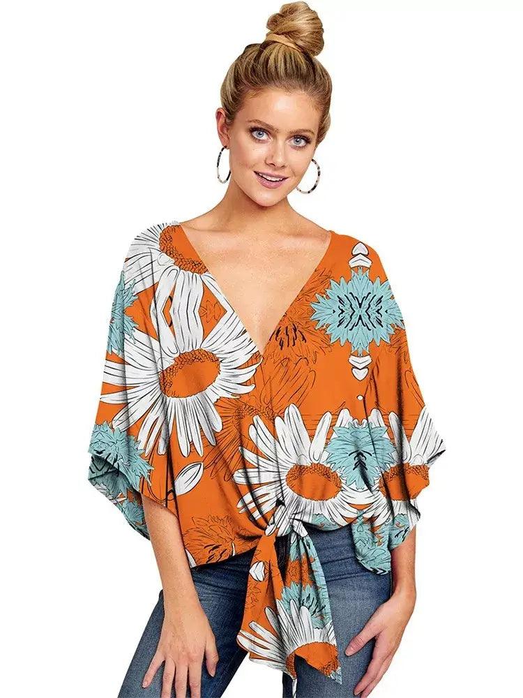 Blusa Feminina Gola V Ellie