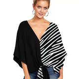 Blusa Feminina Preto e Branco