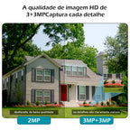 Câmera de Segurança Wifi Resistente à Água