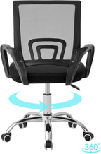 Cadeira de Escritório Secretária Giratória oferece conforto e funcionalidade para ambientes profissionais.