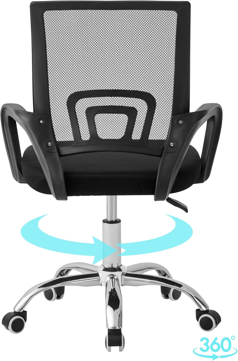 Cadeira de Escritório Secretária Giratória oferece conforto e funcionalidade para ambientes profissionais.