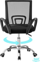 Cadeira de Escritório Secretária Giratória oferece conforto e funcionalidade para ambientes profissionais.