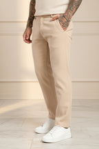 Calça Esporte Fino Masculina Casual Com Linho