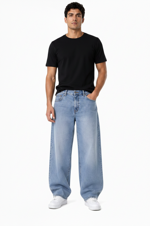 Calça Jean Masculina Oversize