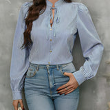 Camisa Feminina Azul
