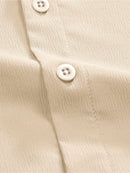 Camisa Masculina Verão em Poliéster Leve, Design Casual Solto e Confortável, Ideal para Passeios e Praia, Marca WHWR de Qualidade, Compre Já
