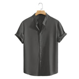 Camisa Masculina Cinza