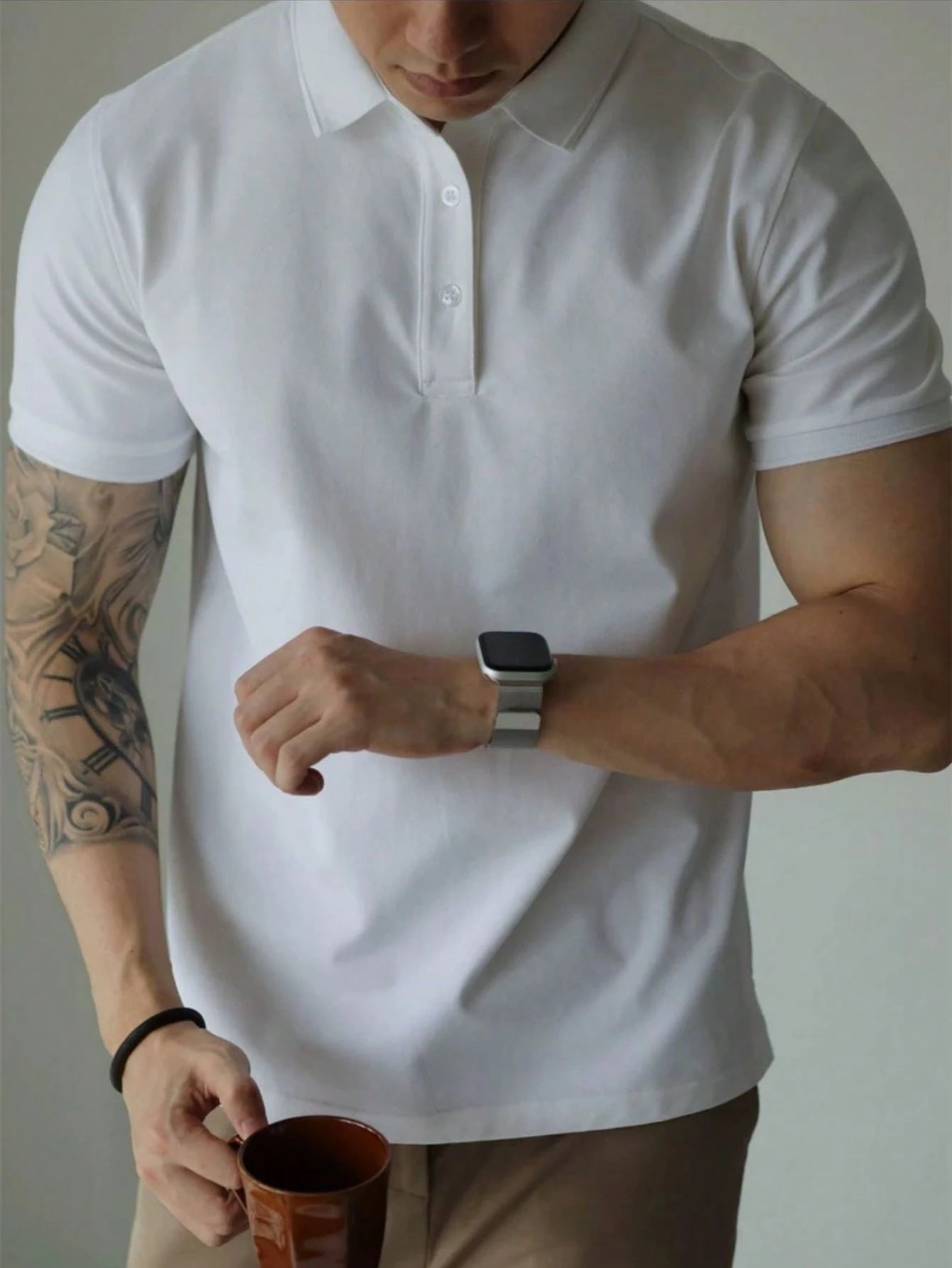 Camisa Polo Unissex Básica – Gola Polo, Manga Curta, Tecido Piquet Premium