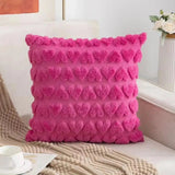 Capa de Almofada Plush Rosa Pink