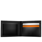 Carteira RFID Ultra Slim Masculina Gshield em Couro Preto – Proteja Seus Cartões e Dados com Design Elegante, Bloqueio RFID e Organização Prática.