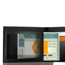 Carteira RFID Ultra Slim Masculina Gshield em Couro Preto – Proteja Seus Cartões e Dados com Design Elegante, Bloqueio RFID e Organização Prática.