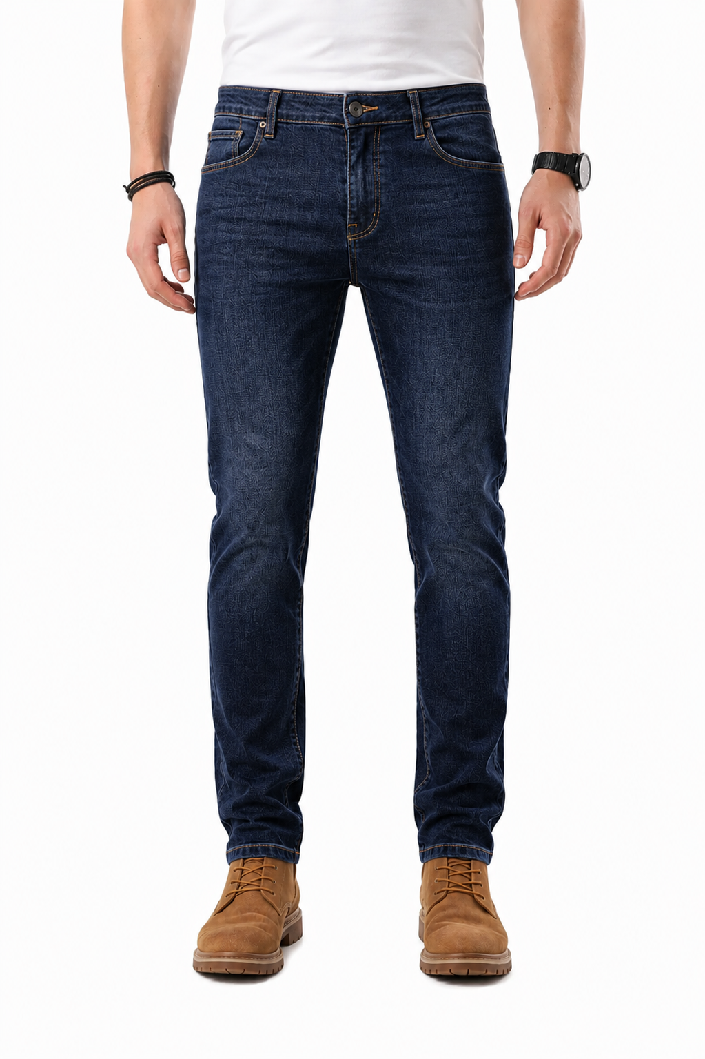 Calça Jeans Masculina Slim Fit