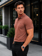 Kit 4 Camisas Polo Masculinas Piquet Premium