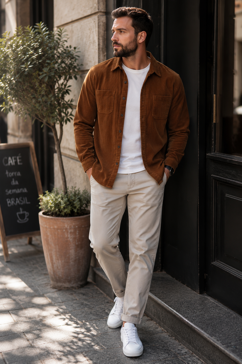 Jaqueta Casual Masculina