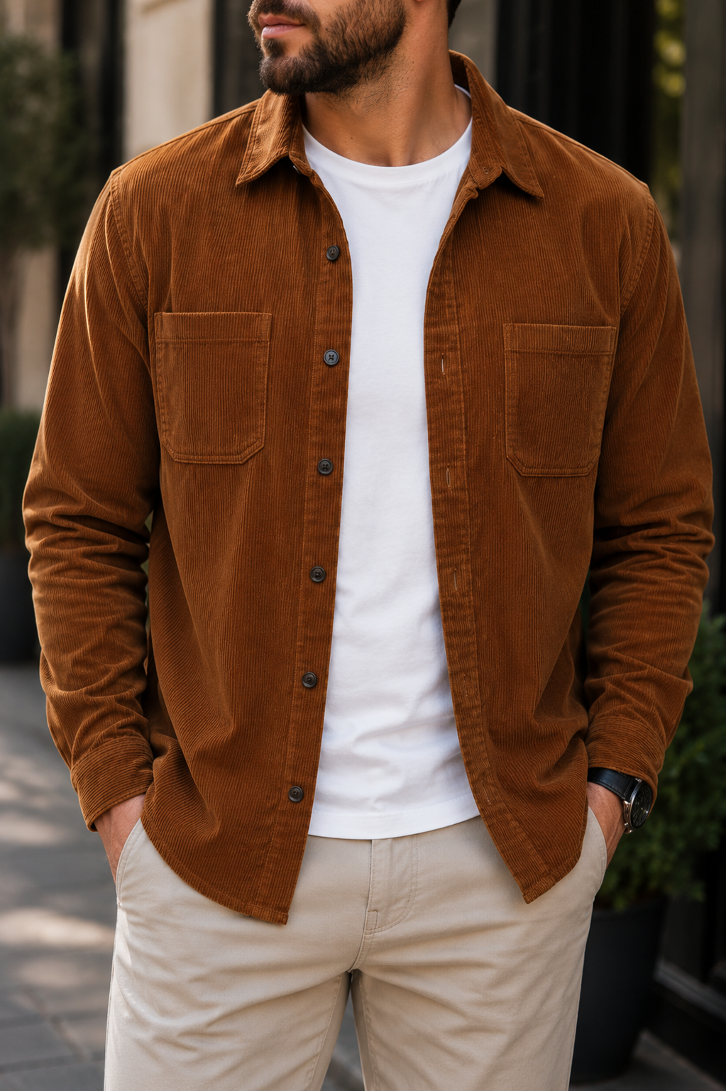 Jaqueta Casual Masculina
