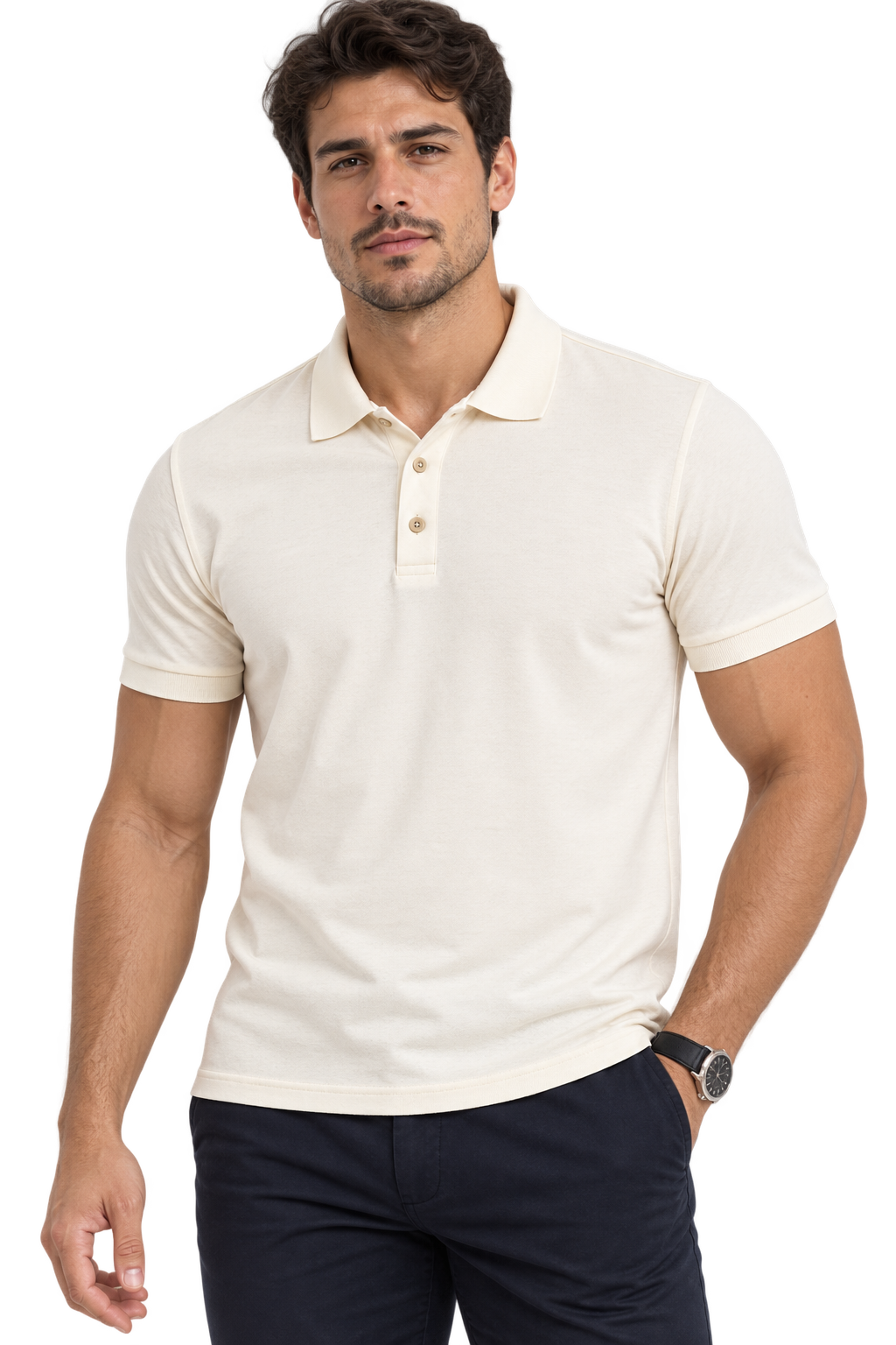 Camisa Polo Masculina Slim Fit Premium