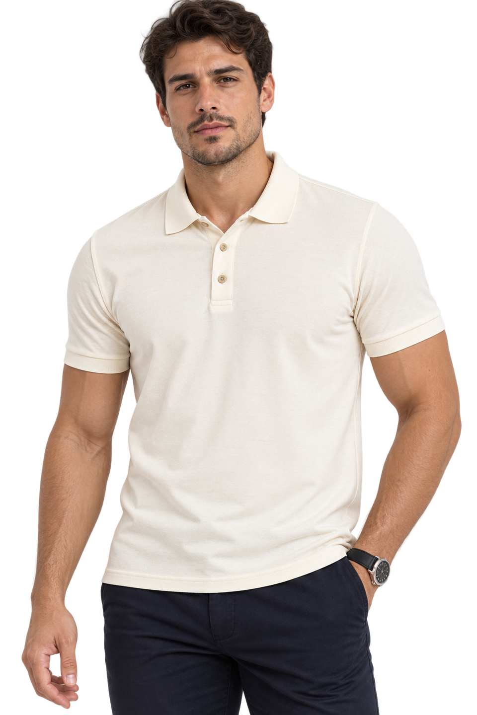 Camisa Polo Masculina Slim Fit Premium