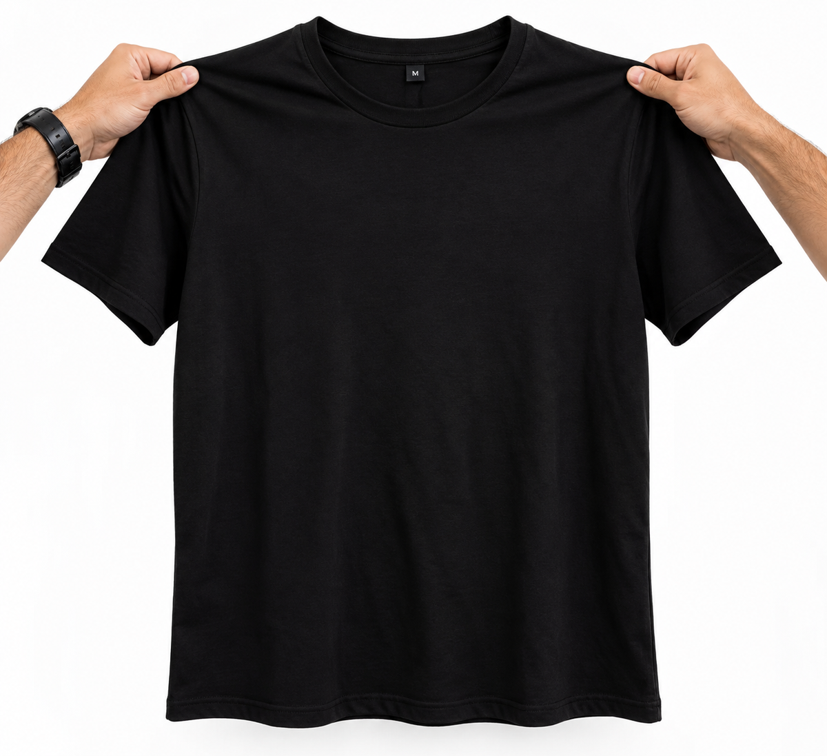 Camiseta Masculina 100% Algodão Básica Premium