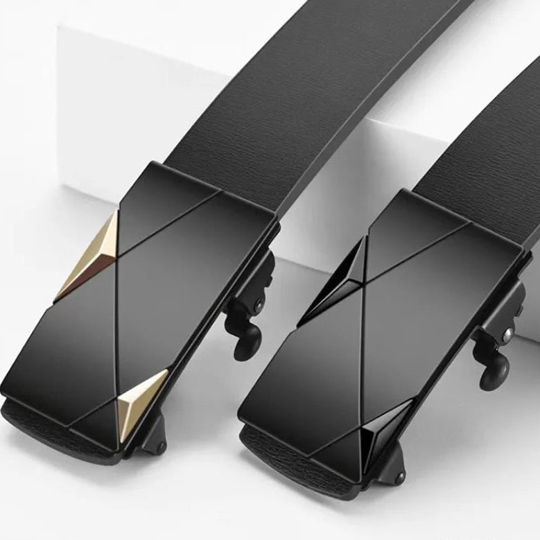 Cinto Masculino, Cinto Couro, Luxo Masculino, Fivela Automática, Metal Buckle, Cinto 3,5 cm, Acessórios Masculinos, Moda Masculina, Cinto Alta Qualidade, Men’s Luxury Belt, Cinto Casual, Cinto Executivo, Marca Premium, Cinto Liso, Ajuste Automático