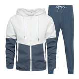 Conjunto Masculino Esportivo Azul e Branco