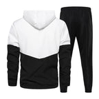 Conjunto Masculino Esportivo de Jaqueta e Calça Bicolor