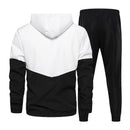 Conjunto Masculino Esportivo de Jaqueta e Calça Bicolor