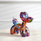 Escultura Decorativa Pet, Esta escultura decorativa em resina representa com detalhes realistas a figura de um cachorro, ideal para quem busca adicionar um toque sofisticado e personalizado à decoração. Durável e leve, a peça é fácil de posicionar em diferentes ambientes, valorizando espaços residenciais ou comerciais com charme e elegância. Perfeita para amantes de pets que desejam expressar sua paixão por meio de arte funcional.