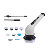 Esfregão Elétrico 9 em 1 Premium Recarregável Mop Giratório 360