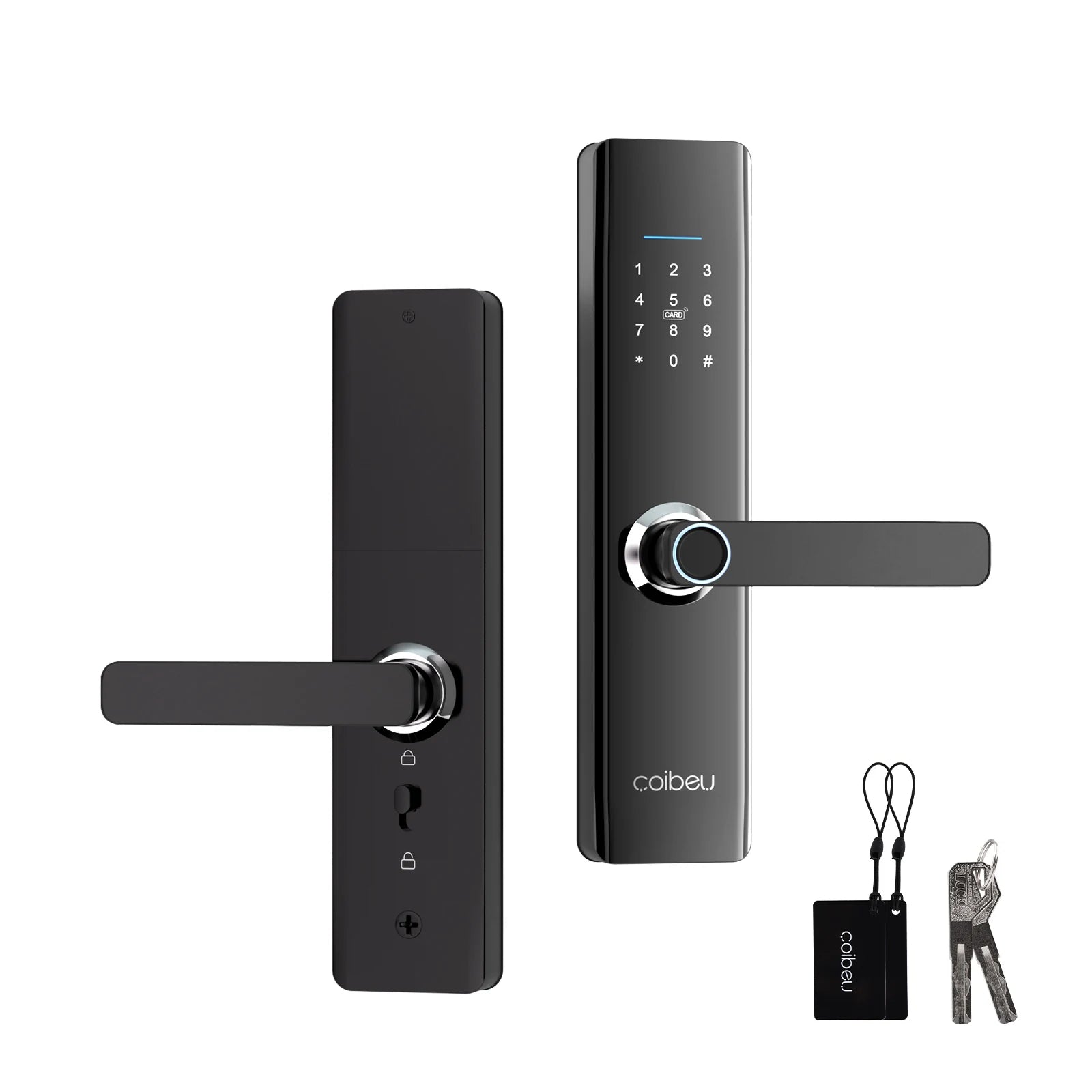 Fechadura Digital Inteligente Coibeu com Biometria e Senha